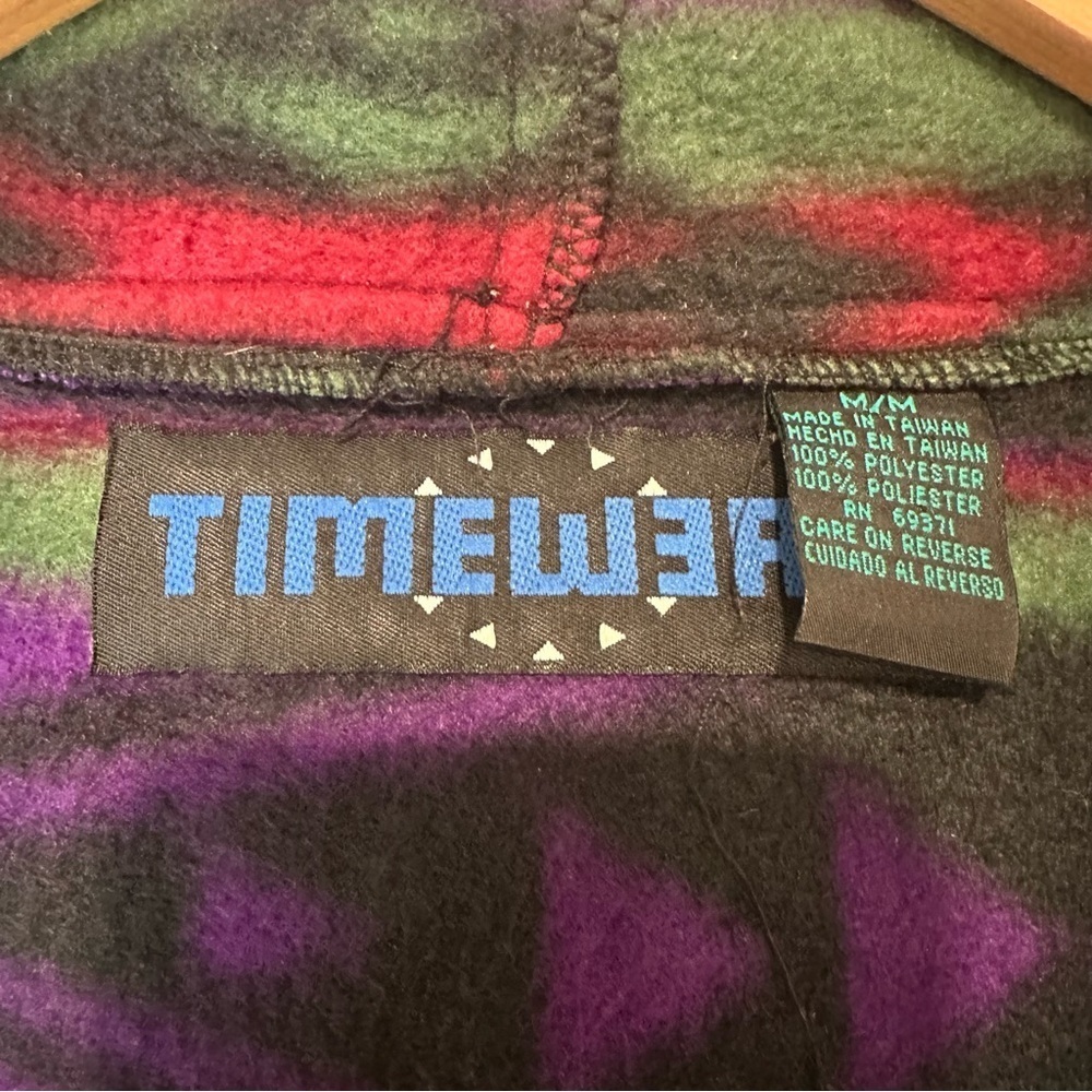 Timewear Aztec Fleece Vest - Picture 4 of 12
